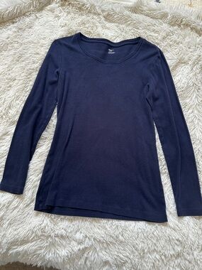 Gap Dark Blue Long Sleeve Tee